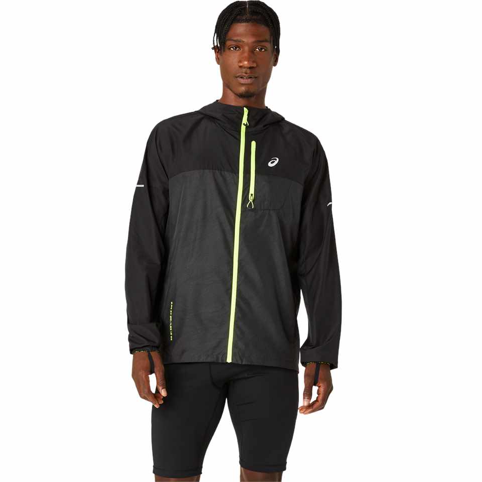 Trakks ASICS Fujitrail Packable Windbreaker Homme Vêtements Homme Vestes et coupes vent