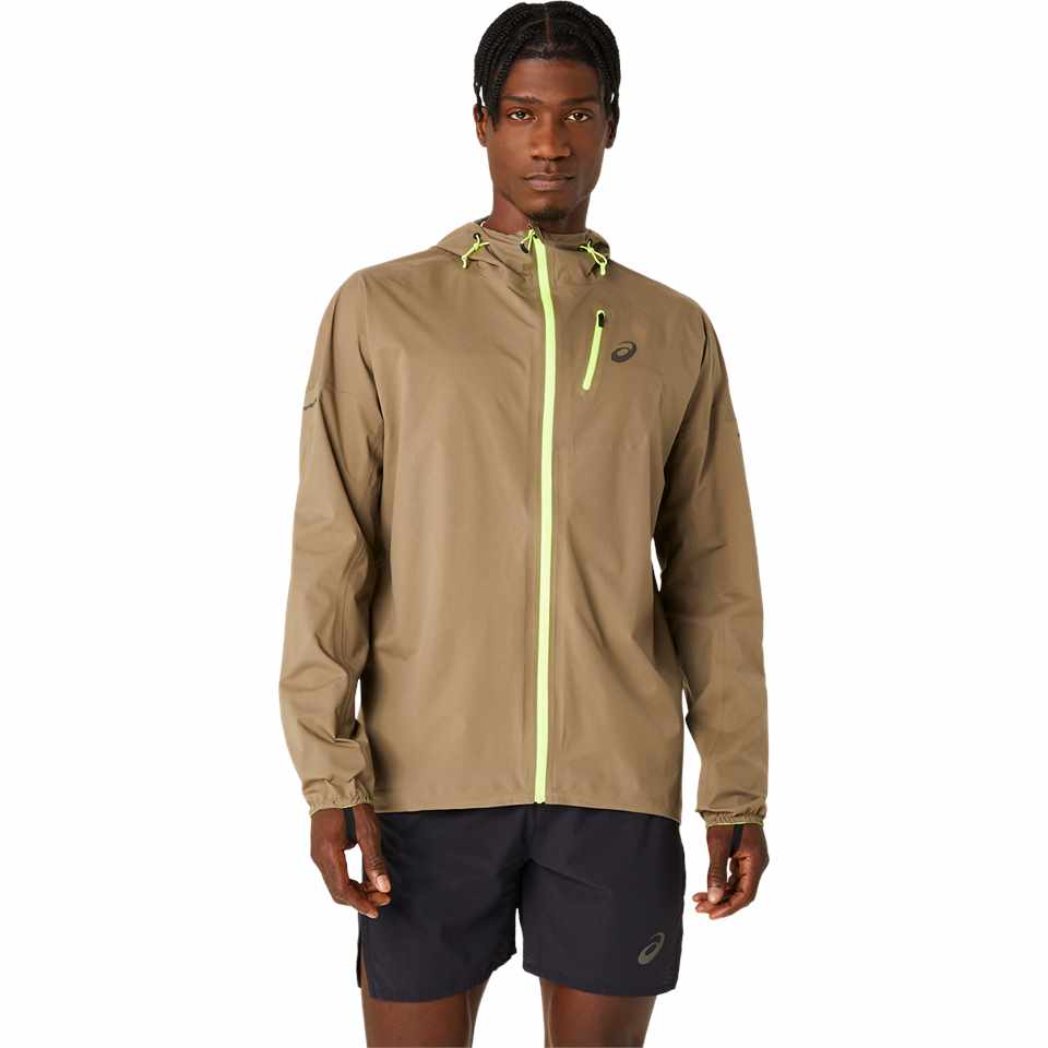 Trakks ASICS Fujitrail Waterproof Jacket Men Men s Clothing Jackets and windstoppers