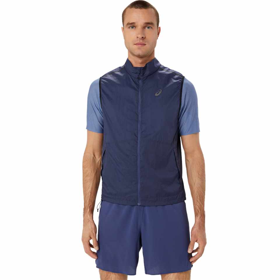 Trakks ASICS Metarun Packable Gilet Homme Vêtements Homme Vestes et coupes vent