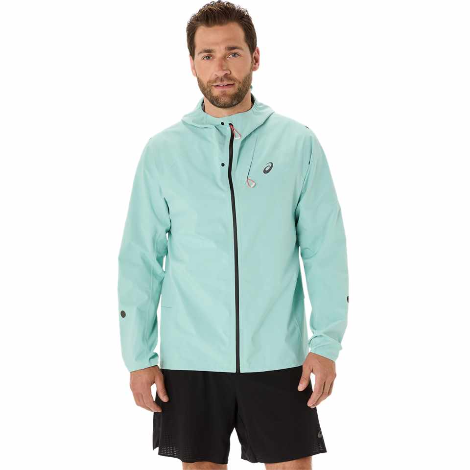 Trakks ASICS Metarun Waterproof Jacket Men Men s Clothing Jackets and windstoppers