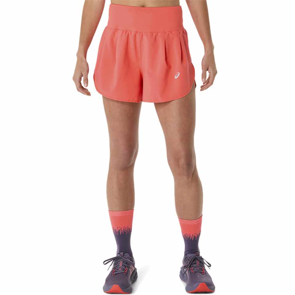 Trakks ASICS Road 3.5in Short W Dames Dameskleding Shorts en Loopbroeken