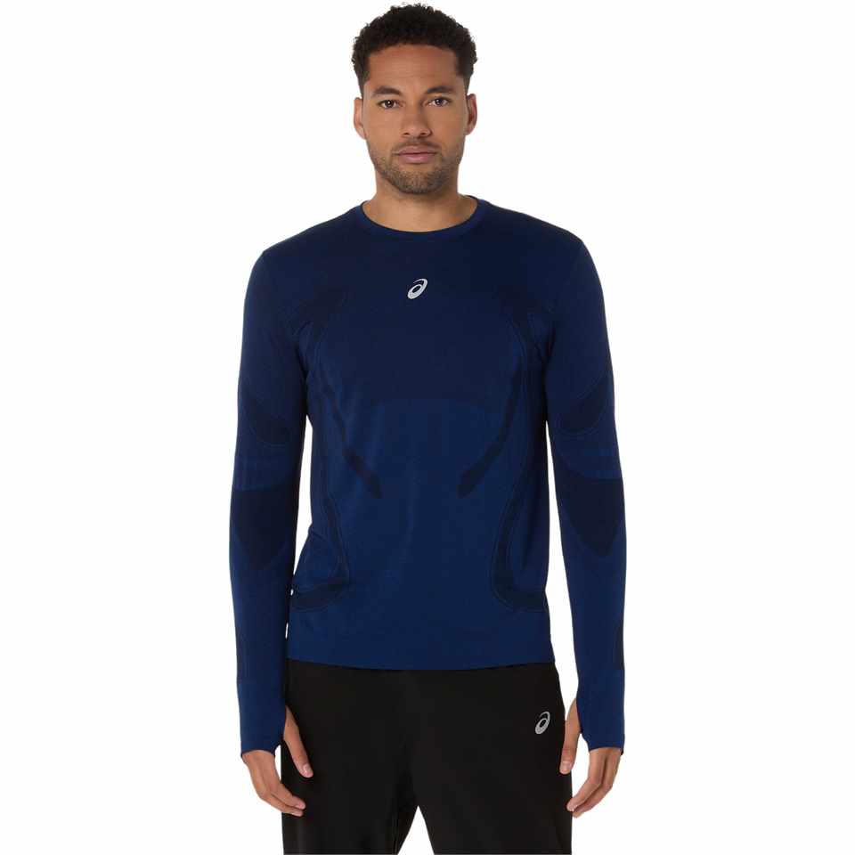 Trakks ASICS Road Seamless LS Top Men Men s Clothing Long sleeved tops