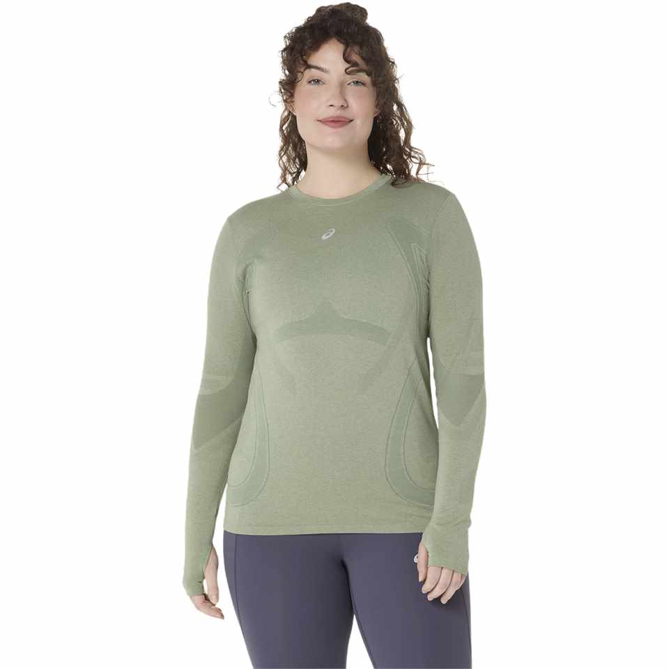 Trakks ASICS Road Seamless LS Top W Ladies Ladies Clothing Tops Long Sleeves