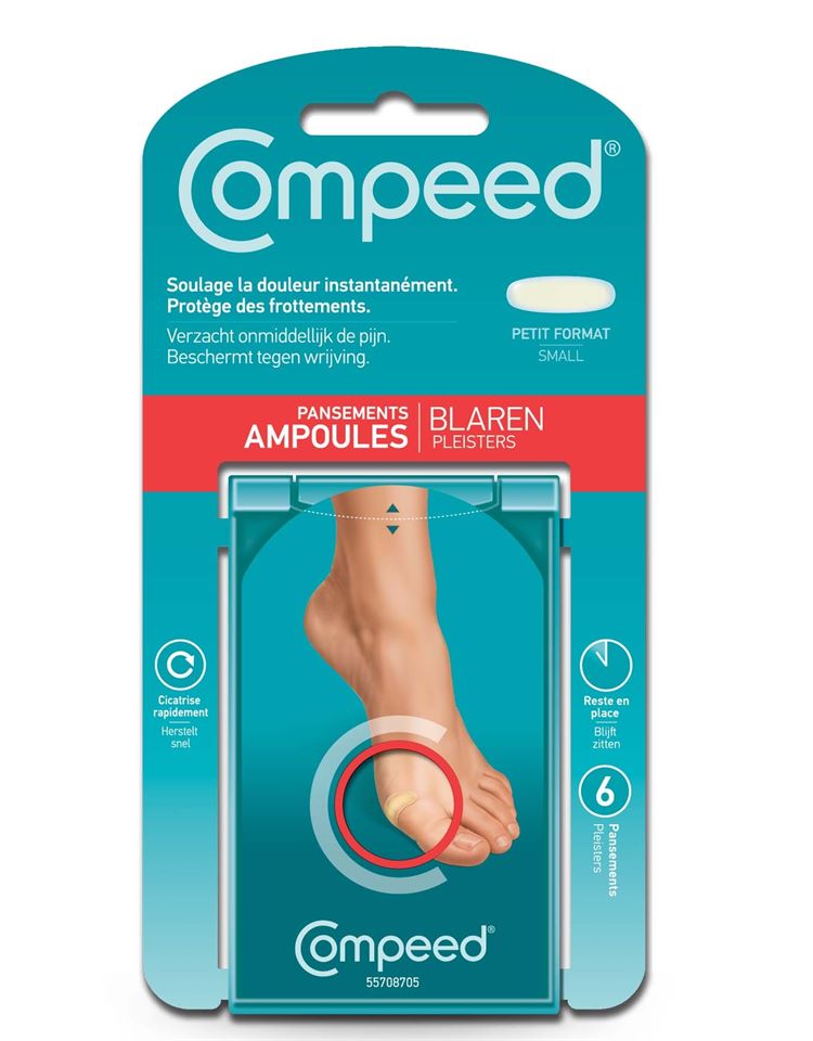 Trakks Compeed Ampoule Display (Petit Format) Nutrition & Soins Soins Pieds
