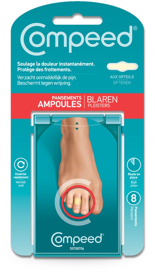 Trakks Compeed Ampoule Orteils Nutrition & Care Care Feet