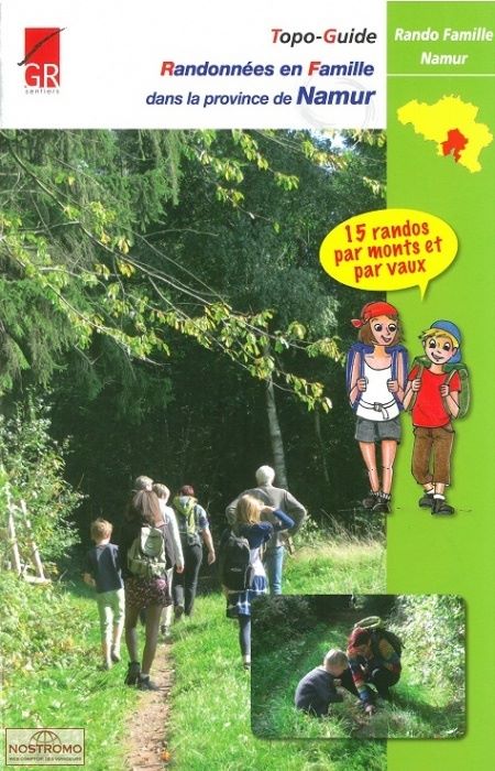 Trakks Ed. GR Randonnées en Famille - Namur Librairie Librairie Guides