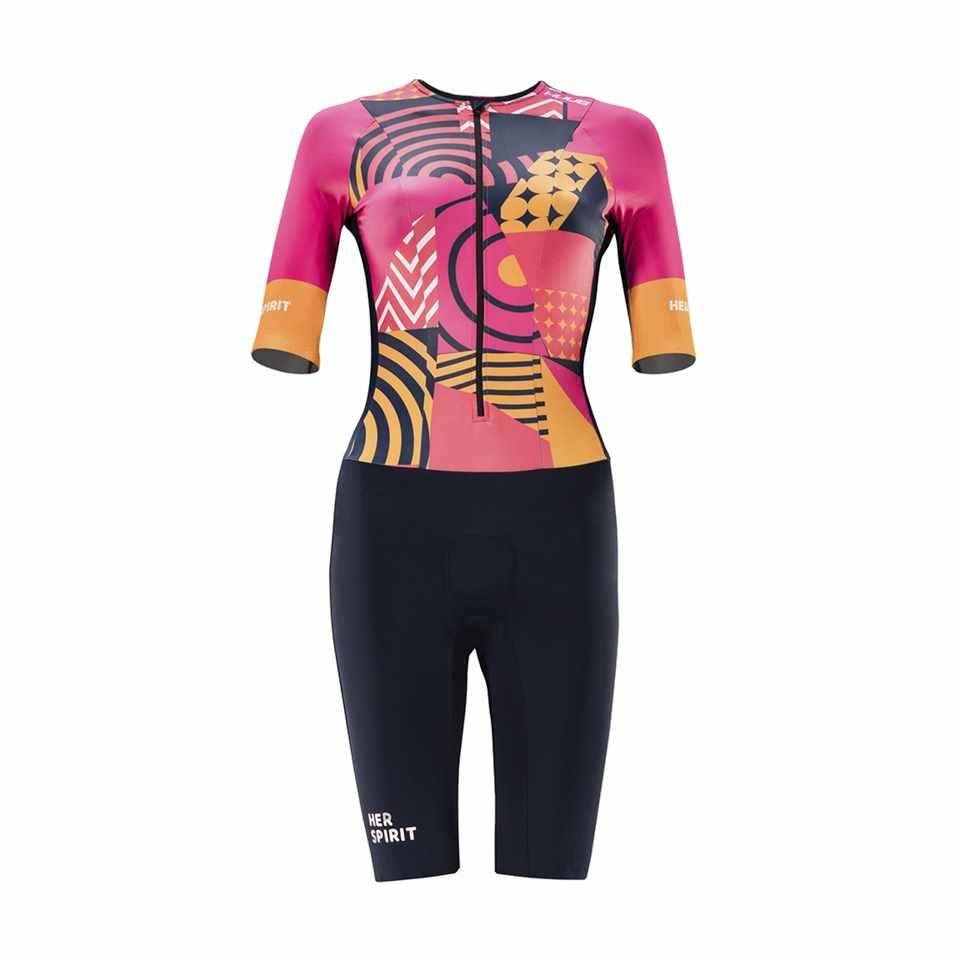Trakks HUUB Her Spirit Long Trisuit Femme Vêtements Femme Combinaisons