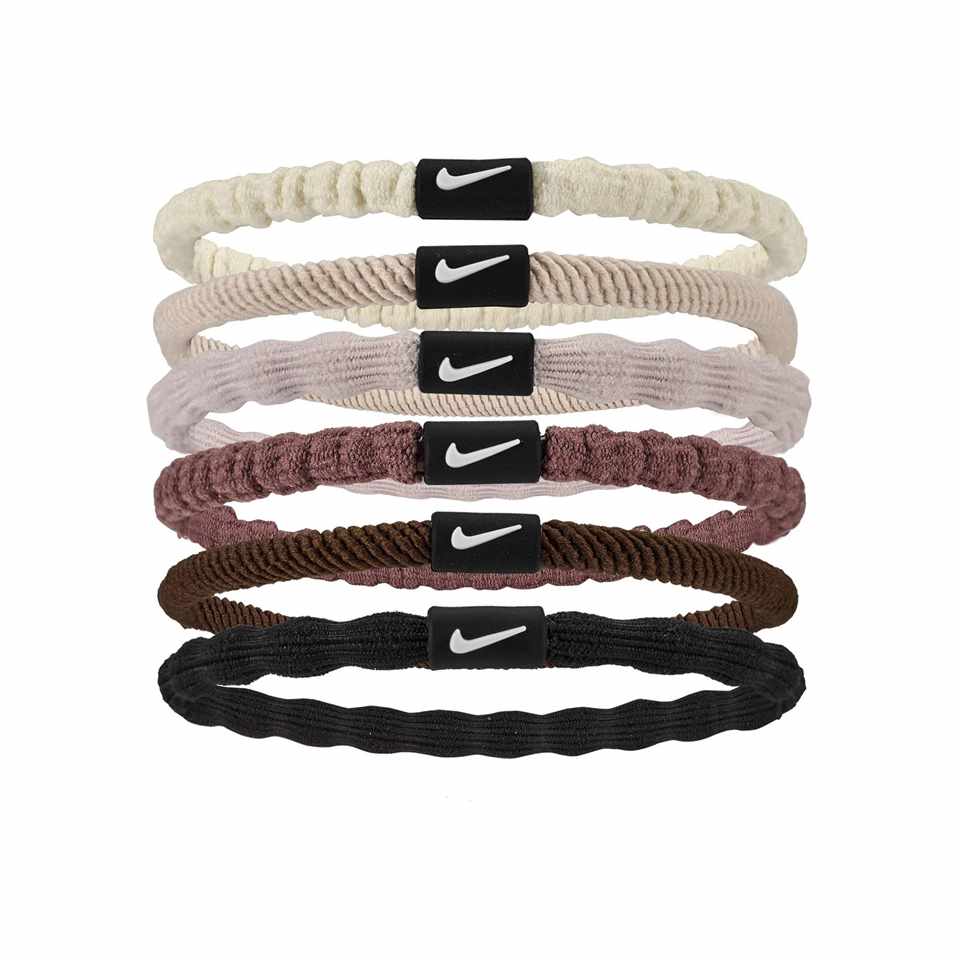 Trakks NIKE ACCESSOIRES Flex Hair Tie (6pk) Accessoires Textielaccessoires Hoofdbanden en petten