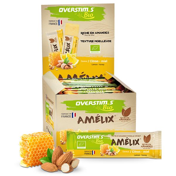 Trakks OVERSTIMS Amelix BIO - Citron Miel Voeding & Zorg Voeding Tijdens de inspanning