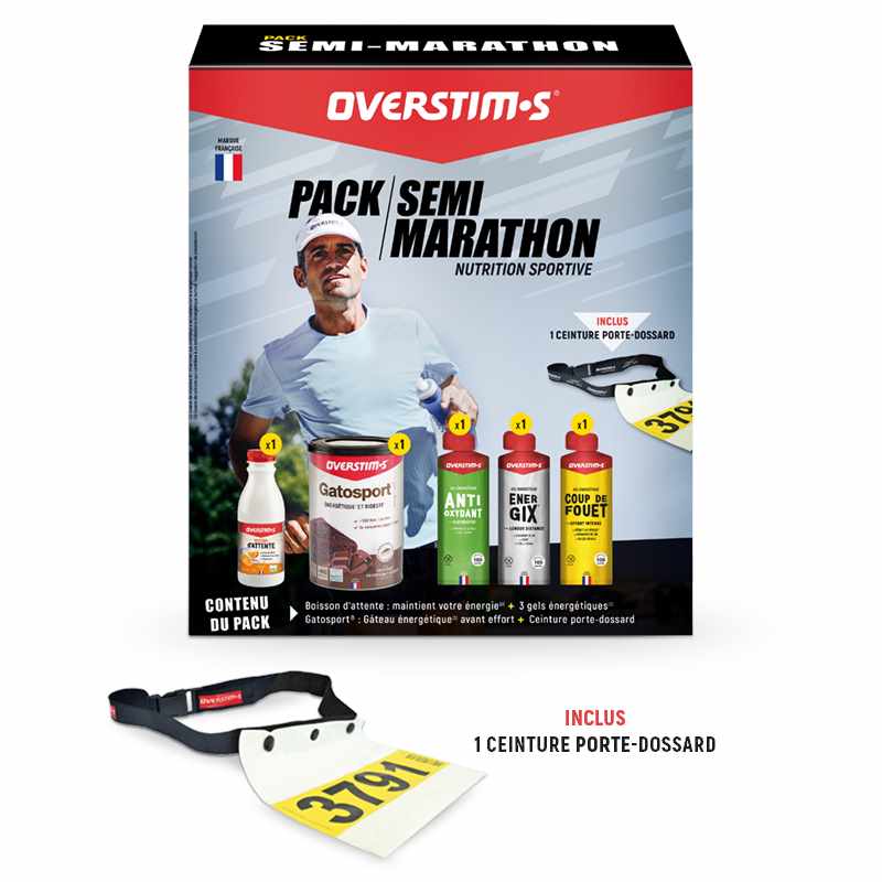 Trakks OVERSTIMS Pack Semi-Marathon Voeding & Zorg Voeding Packs