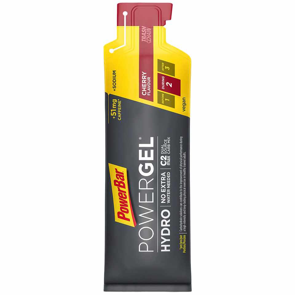 Trakks PowerBar PowerGel Hydro - Cherry (67 mL) Nutrition & Soins Nutrition Pendant l effort