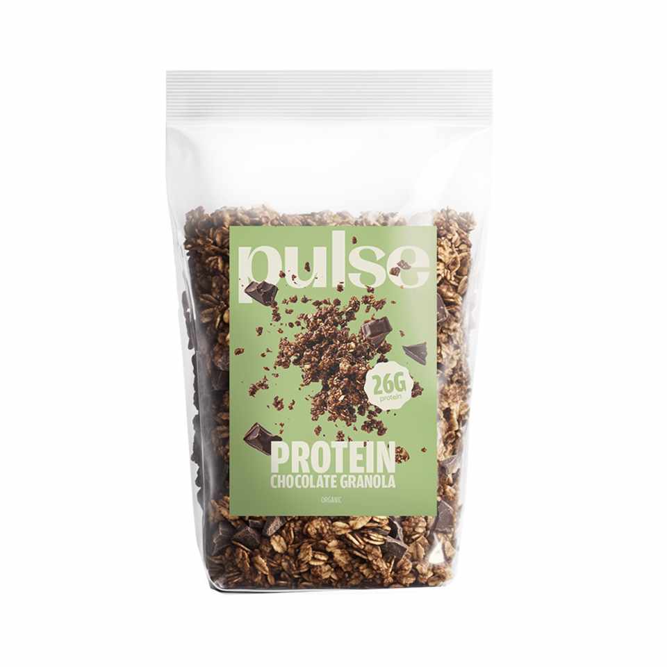 Trakks PULSE Granola Protéiné Chocolat (350 g) Nutrition & Care Nutrition Before physical exercise