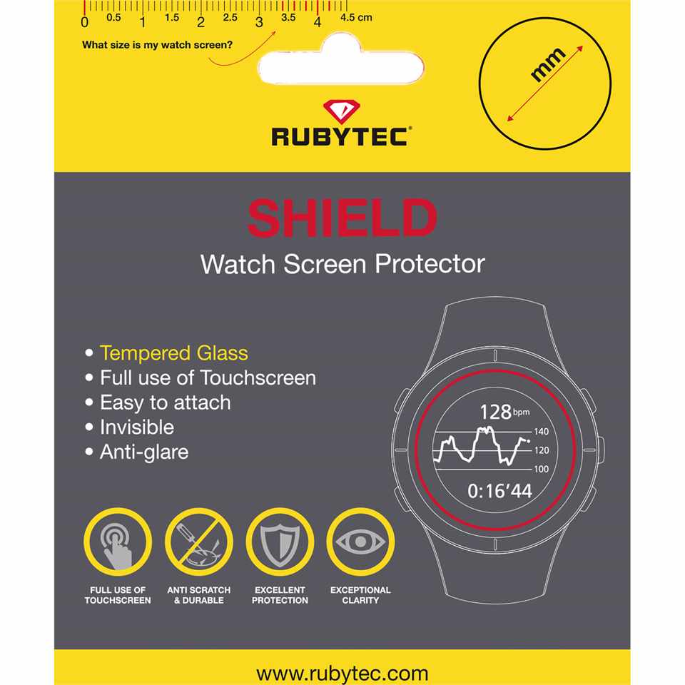 Trakks RUBYTEC Shield Watch Screen Electronique Electronique Divers