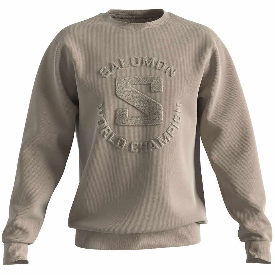 Trakks SALOMON Outline Mountain Tee Heren Herenkleding Tops lange mouwen