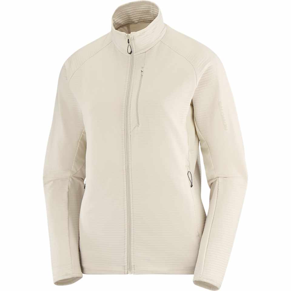 Trakks SALOMON Sntial Lightwarm FZ W Ladies Ladies Clothing Sweaters