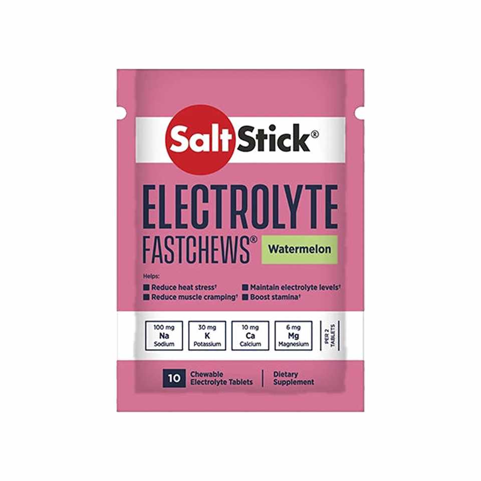 Trakks SaltStick Fastchews Tray Watermelon (10 Tablets) Nutrition & Care Nutrition During physical exercise