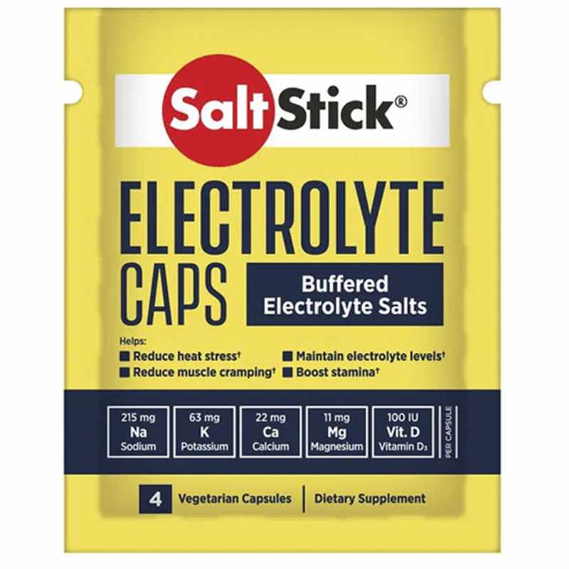 Trakks SaltStick SaltStick 4 Caps Nutrition & Soins Nutrition Pendant l effort