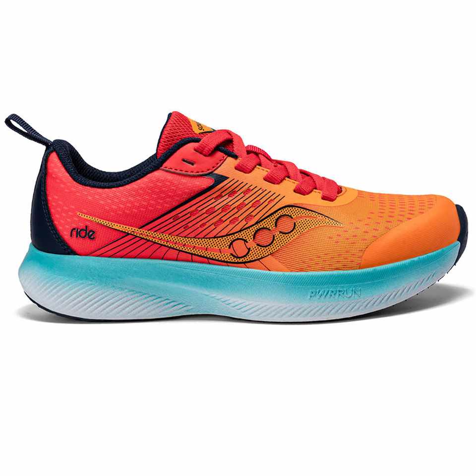 Trakks SAUCONY Ride KDZ Kids Kids Shoes Road