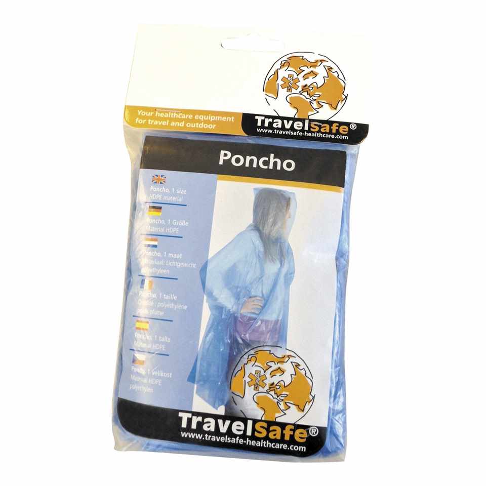 Trakks TravelSafe Poncho Light Homme Vêtements Homme Vestes et coupes vent
