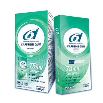 Trakks 6D Sports Nutrition Caffeine Gum (10 Gums) Nutrition & Care Nutrition Food supplements