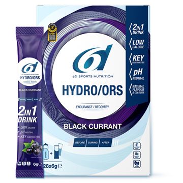 Trakks 6D Sports Nutrition Hydro/ORS - Black Currant (28 x 6 g) Nutrition & Soins Nutrition Pendant l effort