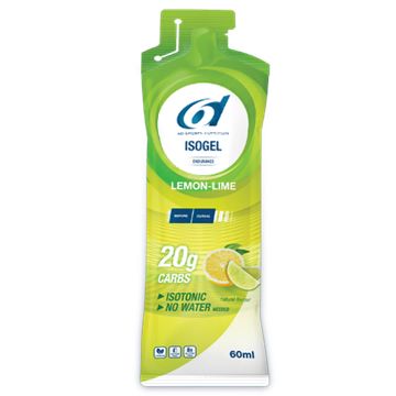 Trakks 6D Sports Nutrition Isogel - Lemon Lime (60 mL) Nutrition & Soins Nutrition Pendant l effort