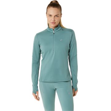 Trakks ASICS Road Winter1/2 Zip Mid Layer W Ladies Ladies Clothing Tops Long Sleeves