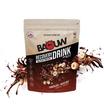 Trakks BAOUW Boissons Protéinées Récupération (500 g) Chocolat Noisettes Voeding & Zorg Voeding Na de inspanning