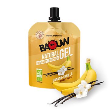 Trakks BAOUW Gel BIO Banane Vanille 85 g Nutrition & Care Nutrition During physical exercise