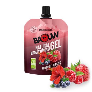 Trakks BAOUW Gel BIO Fruits Rouges Hibiscus 85 g Nutrition & Care Nutrition During physical exercise