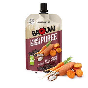 Trakks BAOUW Nutrition Puree : Sweet Patato - Carrot - Timut Pepper (90 g) Nutrition & Care Nutrition During physical exercise