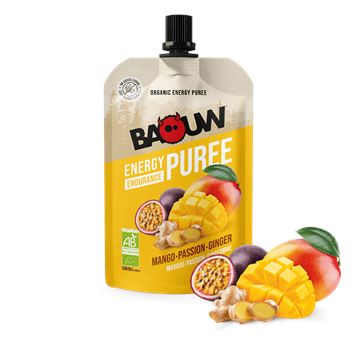 Trakks BAOUW Purée Nutritionnelle : Mangue - Passion - Gingembre (90 g) Nutrition & Soins Nutrition Pendant l effort