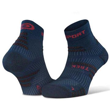 Trakks BV SPORT Socquette Trek + (Tige Mid) Accessories Textile accessories Unisex socks