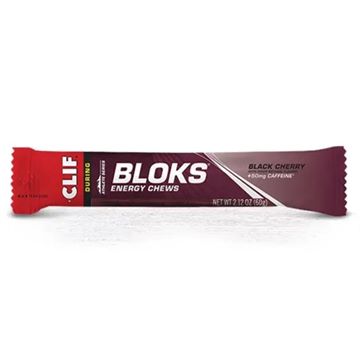 Trakks Clif Bar Blok Energy Chew Black Cherry Nutrition & Soins Nutrition Pendant l effort