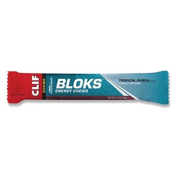 Trakks Clif Bar Blok Energy Chew Tropical Punch Nutrition & Soins Nutrition Pendant l effort