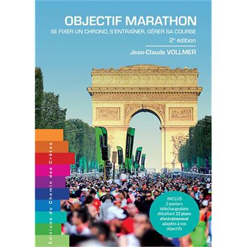 Trakks Ed. du Chemin des Crêtes Vollmer : Objectif Marathon 2/E Books Bookstore Books