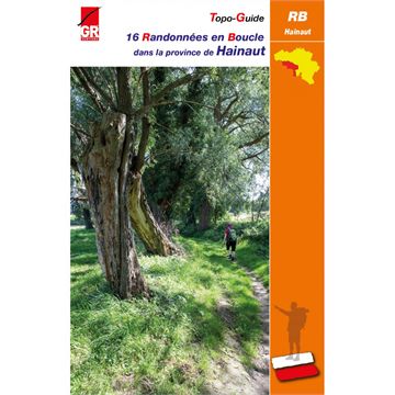 Trakks Ed. GR 16 Randonnées en Boucle - Province de Hainaut Books Bookstore Guides