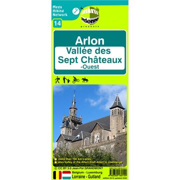 Trakks Ed. Mini Planet Arlon - Vallée des Sept Châteaux-Ouest Librairie Librairie Cartes