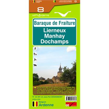 Trakks Ed. Mini Planet Baraque de Fraiture - Lierneux - Manhay - Dochamps Books Bookstore Charts
