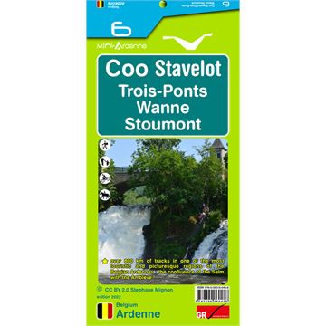 Trakks Ed. Mini Planet Coo - Stavelot - Trois-Ponts - Wanne - Stoumont Books Bookstore Charts
