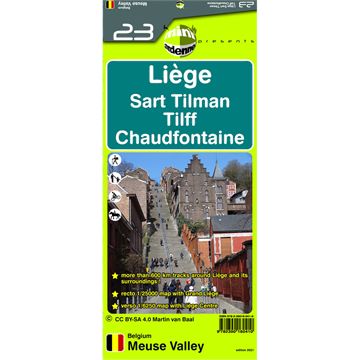 Trakks Ed. Mini Planet Liège - Sart-Tilman - Tilff - Chaudfontaine Boeken Boeken Kaarten