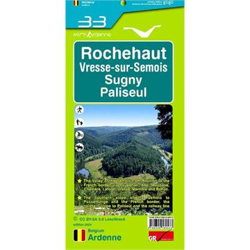 Trakks Ed. Mini Planet Mini-Ardenne : Rochehaut - Vresse-sur-Semois - Sugny - Paliseul Books Bookstore Charts