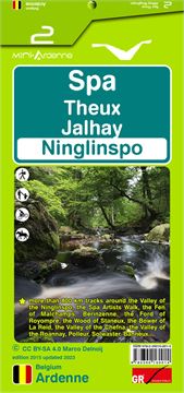Trakks Ed. Mini Planet Mini-Ardenne : Spa - Theux - Jalhay - Ninglinspo Boeken Boeken Kaarten