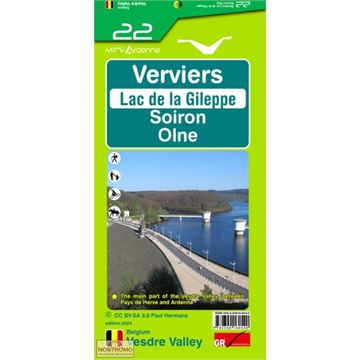 Trakks Ed. Mini Planet Mini-Ardenne : Verviers - Lac de la Gileppe - Soiron - Olne Boeken Boeken Kaarten