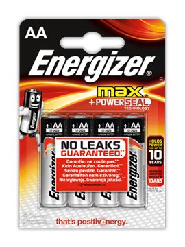 Trakks Energizer 4 Batteries Max AA LR06 Electronics Electronics Batteries
