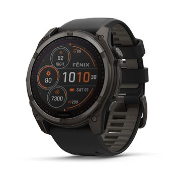Trakks GARMIN Fenix® 8, 51 mm, Solar, Sapphire, Carbon Grey DLC-Titanium Electronics Electronics GPS watches and cardio