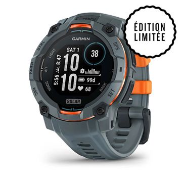 Trakks GARMIN Instinct 3 – 45 mm, Solar Electronique Electronique Montres GPS et cardio
