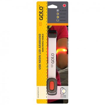 Trakks GATO Neon Led Arm Light USB Accessories Equipement Visibility