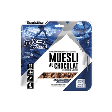 Trakks MX3 Aventure Muesli au Chocolat Nutrition & Care Nutrition Before physical exercise