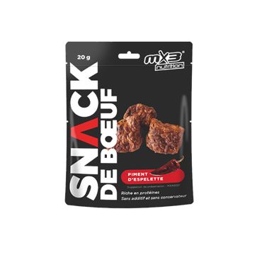 Trakks MX3 Aventure Snack Boeuf Piment Espelette (20 g) Nutrition & Care Nutrition Sports food